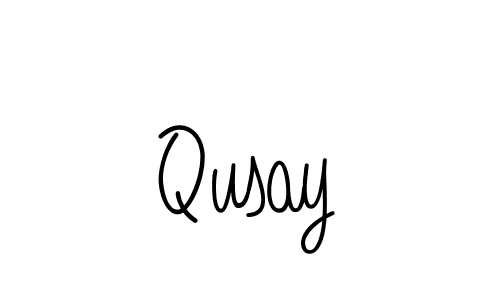 How to Draw Qusay signature style? Angelique-Rose-font-FFP is a latest design signature styles for name Qusay. Qusay signature style 5 images and pictures png