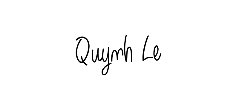 It looks lik you need a new signature style for name Quynh Le. Design unique handwritten (Angelique-Rose-font-FFP) signature with our free signature maker in just a few clicks. Quynh Le signature style 5 images and pictures png