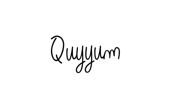 Similarly Angelique-Rose-font-FFP is the best handwritten signature design. Signature creator online .You can use it as an online autograph creator for name Quyyum. Quyyum signature style 5 images and pictures png