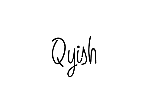 Once you've used our free online signature maker to create your best signature Angelique-Rose-font-FFP style, it's time to enjoy all of the benefits that Qyish name signing documents. Qyish signature style 5 images and pictures png
