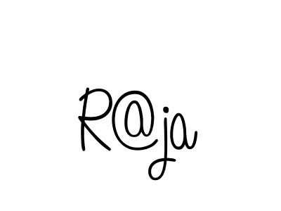 How to Draw R@ja signature style? Angelique-Rose-font-FFP is a latest design signature styles for name R@ja. R@ja signature style 5 images and pictures png