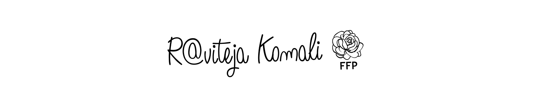 See photos of R@viteja Komali 7 official signature by Spectra . Check more albums & portfolios. Read reviews & check more about Angelique-Rose-font-FFP font. R@viteja Komali 7 signature style 5 images and pictures png