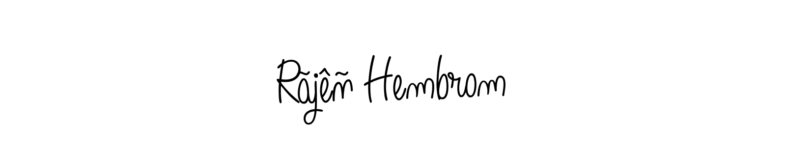 Also You can easily find your signature by using the search form. We will create Rãjêñ Hembrom name handwritten signature images for you free of cost using Angelique-Rose-font-FFP sign style. Rãjêñ Hembrom signature style 5 images and pictures png
