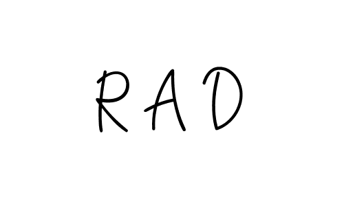 Best and Professional Signature Style for R A D. Angelique-Rose-font-FFP Best Signature Style Collection. R A D signature style 5 images and pictures png
