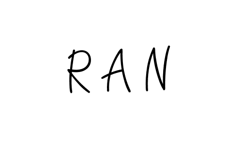 R A N stylish signature style. Best Handwritten Sign (Angelique-Rose-font-FFP) for my name. Handwritten Signature Collection Ideas for my name R A N. R A N signature style 5 images and pictures png