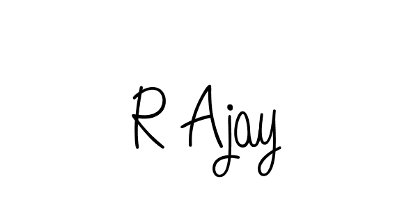 Similarly Angelique-Rose-font-FFP is the best handwritten signature design. Signature creator online .You can use it as an online autograph creator for name R Ajay. R Ajay signature style 5 images and pictures png