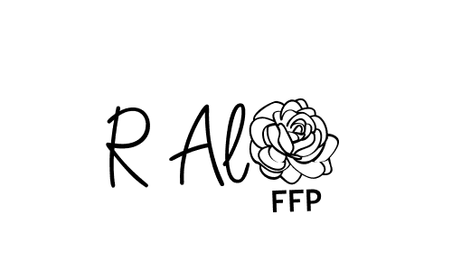 How to Draw R Al7 signature style? Angelique-Rose-font-FFP is a latest design signature styles for name R Al7. R Al7 signature style 5 images and pictures png