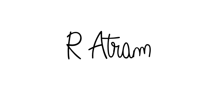 Once you've used our free online signature maker to create your best signature Angelique-Rose-font-FFP style, it's time to enjoy all of the benefits that R Atram name signing documents. R Atram signature style 5 images and pictures png