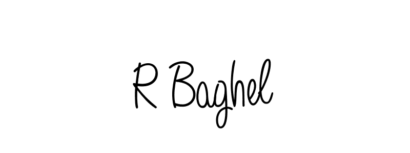 You can use this online signature creator to create a handwritten signature for the name R Baghel. This is the best online autograph maker. R Baghel signature style 5 images and pictures png