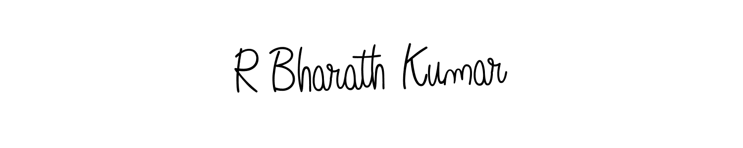 Make a beautiful signature design for name R Bharath Kumar. Use this online signature maker to create a handwritten signature for free. R Bharath Kumar signature style 5 images and pictures png