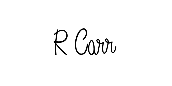 Make a beautiful signature design for name R Carr. With this signature (Angelique-Rose-font-FFP) style, you can create a handwritten signature for free. R Carr signature style 5 images and pictures png