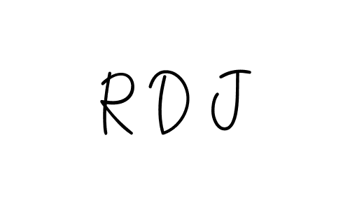 It looks lik you need a new signature style for name R D J. Design unique handwritten (Angelique-Rose-font-FFP) signature with our free signature maker in just a few clicks. R D J signature style 5 images and pictures png