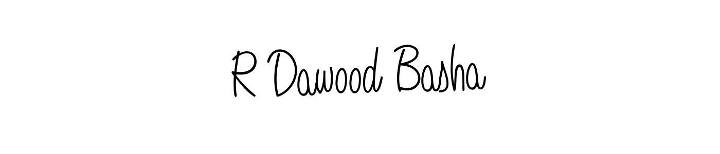 Once you've used our free online signature maker to create your best signature Angelique-Rose-font-FFP style, it's time to enjoy all of the benefits that R Dawood Basha name signing documents. R Dawood Basha signature style 5 images and pictures png