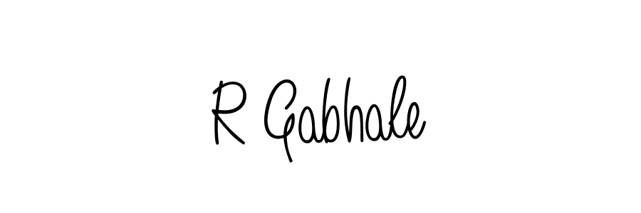 It looks lik you need a new signature style for name R Gabhale. Design unique handwritten (Angelique-Rose-font-FFP) signature with our free signature maker in just a few clicks. R Gabhale signature style 5 images and pictures png
