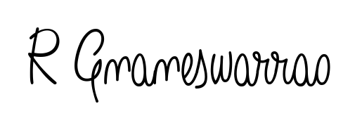 A classic penmanship look for R Gnaneswarrao. The Angelique-Rose-font-FFP font brings timeless elegance and confidence to every signed document. R Gnaneswarrao signature style 5 images and pictures png