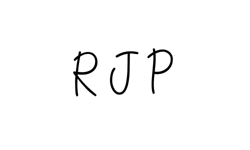 Design your own signature with our free online signature maker. With this signature software, you can create a handwritten (Angelique-Rose-font-FFP) signature for name R J P. R J P signature style 5 images and pictures png