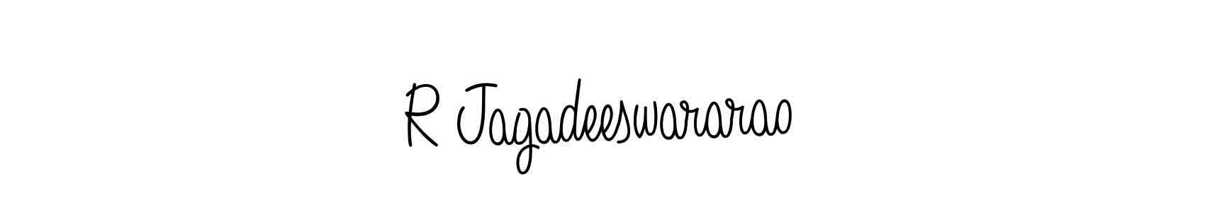 Make a beautiful signature design for name R Jagadeeswararao. Use this online signature maker to create a handwritten signature for free. R Jagadeeswararao signature style 5 images and pictures png