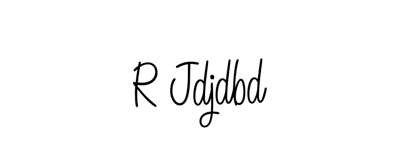 Make a beautiful signature design for name R Jdjdbd. Use this online signature maker to create a handwritten signature for free. R Jdjdbd signature style 5 images and pictures png