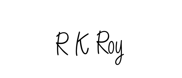 Angelique-Rose-font-FFP is a professional signature style that is perfect for those who want to add a touch of class to their signature. It is also a great choice for those who want to make their signature more unique. Get R K Roy name to fancy signature for free. R K Roy signature style 5 images and pictures png