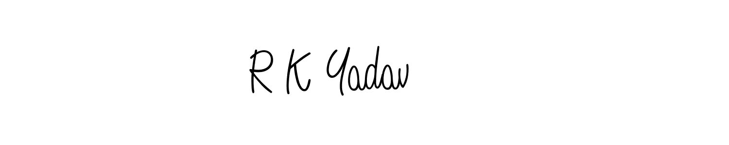 Also we have R K Yadav❣️ name is the best signature style. Create professional handwritten signature collection using Angelique-Rose-font-FFP autograph style. R K Yadav❣️ signature style 5 images and pictures png