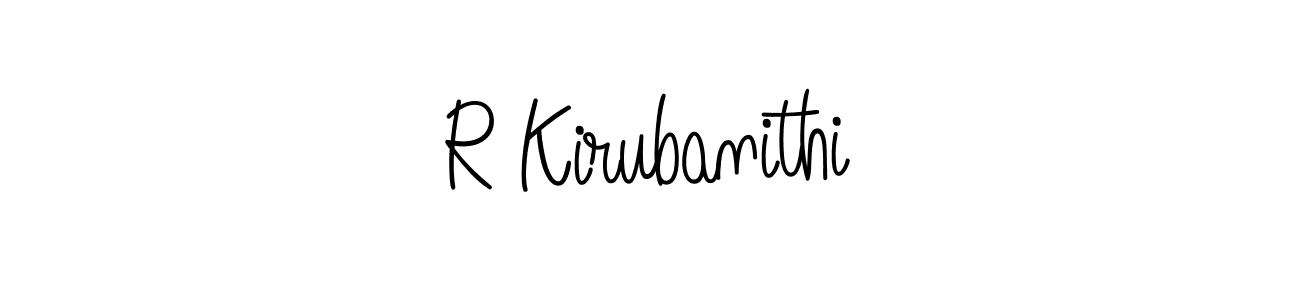 You can use this online signature creator to create a handwritten signature for the name R Kirubanithi. This is the best online autograph maker. R Kirubanithi signature style 5 images and pictures png