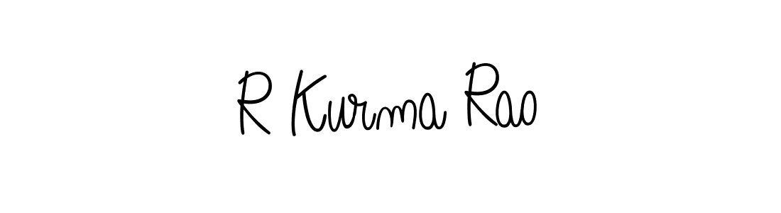This is the best signature style for the R Kurma Rao name. Also you like these signature font (Angelique-Rose-font-FFP). Mix name signature. R Kurma Rao signature style 5 images and pictures png
