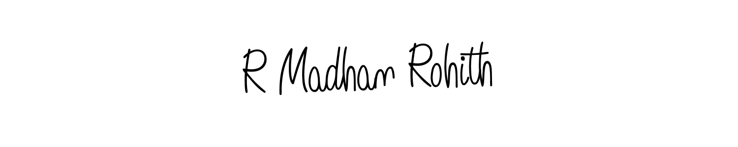 Make a beautiful signature design for name R Madhan Rohith. Use this online signature maker to create a handwritten signature for free. R Madhan Rohith signature style 5 images and pictures png