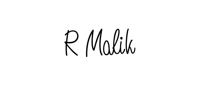 Also we have R Malik name is the best signature style. Create professional handwritten signature collection using Angelique-Rose-font-FFP autograph style. R Malik signature style 5 images and pictures png