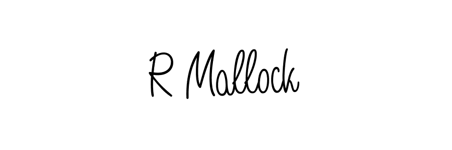 How to make R Mallock signature? Angelique-Rose-font-FFP is a professional autograph style. Create handwritten signature for R Mallock name. R Mallock signature style 5 images and pictures png