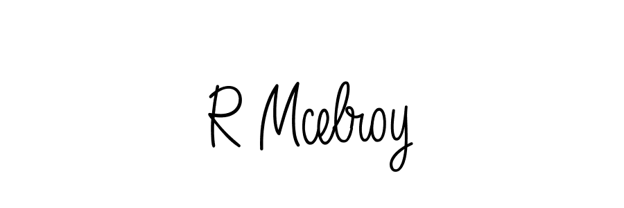 if you are searching for the best signature style for your name R Mcelroy. so please give up your signature search. here we have designed multiple signature styles  using Angelique-Rose-font-FFP. R Mcelroy signature style 5 images and pictures png