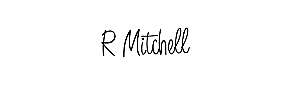 How to Draw R Mitchell signature style? Angelique-Rose-font-FFP is a latest design signature styles for name R Mitchell. R Mitchell signature style 5 images and pictures png