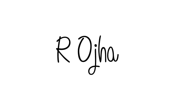 Similarly Angelique-Rose-font-FFP is the best handwritten signature design. Signature creator online .You can use it as an online autograph creator for name R Ojha. R Ojha signature style 5 images and pictures png