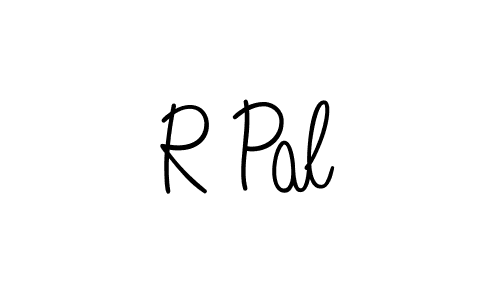 Also we have R Pal name is the best signature style. Create professional handwritten signature collection using Angelique-Rose-font-FFP autograph style. R Pal signature style 5 images and pictures png