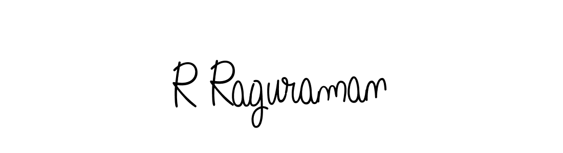 Design your own signature with our free online signature maker. With this signature software, you can create a handwritten (Angelique-Rose-font-FFP) signature for name R Raguraman. R Raguraman signature style 5 images and pictures png