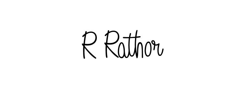 The best way (Angelique-Rose-font-FFP) to make a short signature is to pick only two or three words in your name. The name R Rathor include a total of six letters. For converting this name. R Rathor signature style 5 images and pictures png