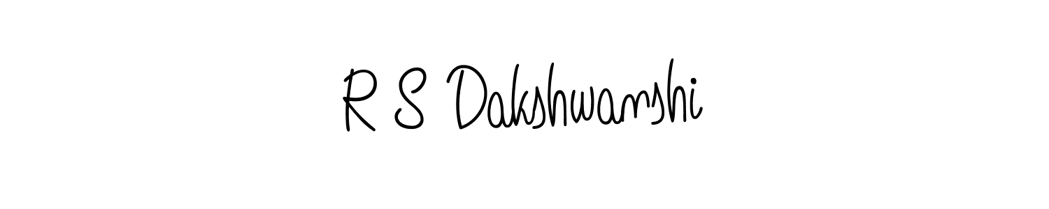 How to Draw R S Dakshwanshi signature style? Angelique-Rose-font-FFP is a latest design signature styles for name R S Dakshwanshi. R S Dakshwanshi signature style 5 images and pictures png