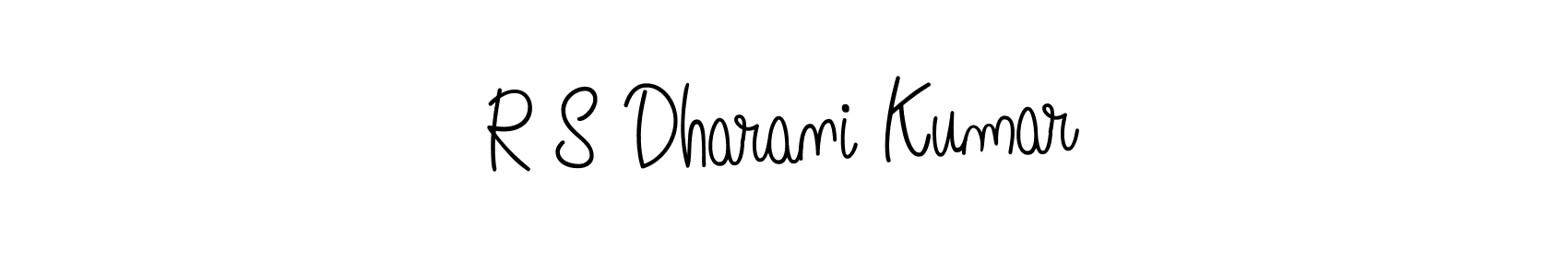 Make a beautiful signature design for name R S Dharani Kumar. Use this online signature maker to create a handwritten signature for free. R S Dharani Kumar signature style 5 images and pictures png
