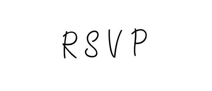 It looks lik you need a new signature style for name R S V P. Design unique handwritten (Angelique-Rose-font-FFP) signature with our free signature maker in just a few clicks. R S V P signature style 5 images and pictures png