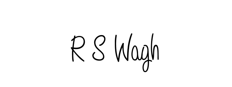 Make a beautiful signature design for name R S Wagh. Use this online signature maker to create a handwritten signature for free. R S Wagh signature style 5 images and pictures png