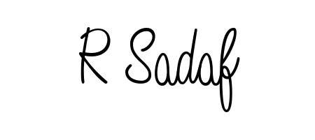 The Angelique-Rose-font-FFP signature style provides a bold statement for name R Sadaf. Designed for business owners, executives, and leaders. R Sadaf signature style 5 images and pictures png