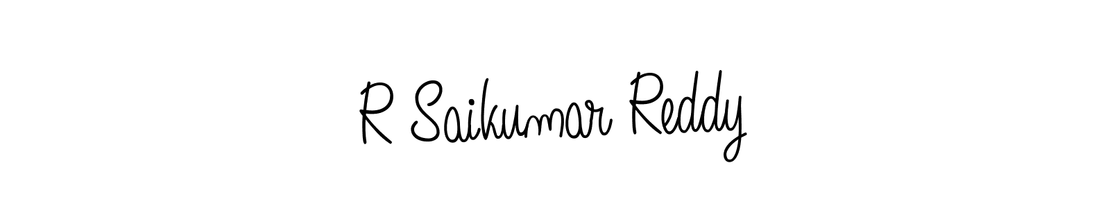 if you are searching for the best signature style for your name R Saikumar Reddy. so please give up your signature search. here we have designed multiple signature styles  using Angelique-Rose-font-FFP. R Saikumar Reddy signature style 5 images and pictures png