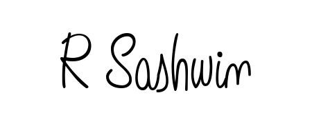 Elevate your brand with a stunning R Sashwin eSignature. The Angelique-Rose-font-FFP style provides a balanced, flowing aesthetic for everyday signing. R Sashwin signature style 5 images and pictures png