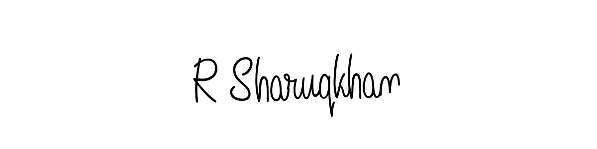 This is the best signature style for the R Sharuqkhan name. Also you like these signature font (Angelique-Rose-font-FFP). Mix name signature. R Sharuqkhan signature style 5 images and pictures png