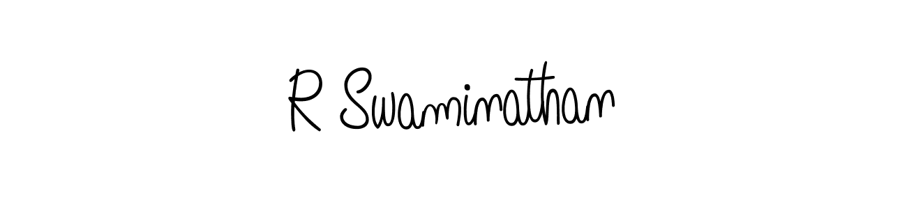 R Swaminathan stylish signature style. Best Handwritten Sign (Angelique-Rose-font-FFP) for my name. Handwritten Signature Collection Ideas for my name R Swaminathan. R Swaminathan signature style 5 images and pictures png