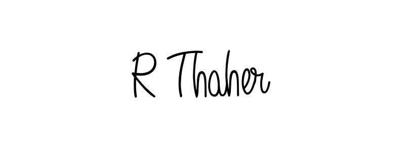 See photos of R Thaher official signature by Spectra . Check more albums & portfolios. Read reviews & check more about Angelique-Rose-font-FFP font. R Thaher signature style 5 images and pictures png