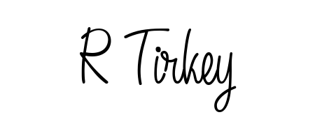 Elevate your brand with a stunning R Tirkey eSignature. The Angelique-Rose-font-FFP style provides a balanced, flowing aesthetic for everyday signing. R Tirkey signature style 5 images and pictures png