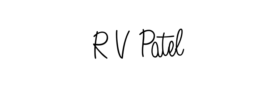 It looks lik you need a new signature style for name R V Patel. Design unique handwritten (Angelique-Rose-font-FFP) signature with our free signature maker in just a few clicks. R V Patel signature style 5 images and pictures png
