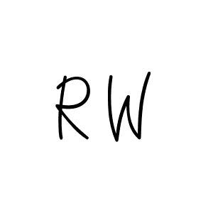 Here are the top 10 professional signature styles for the name R W. These are the best autograph styles you can use for your name. R W signature style 5 images and pictures png