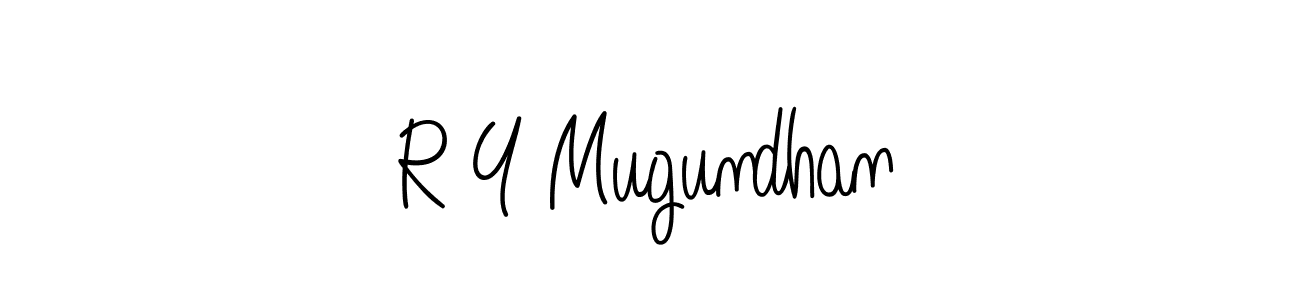 Once you've used our free online signature maker to create your best signature Angelique-Rose-font-FFP style, it's time to enjoy all of the benefits that R Y Mugundhan name signing documents. R Y Mugundhan signature style 5 images and pictures png