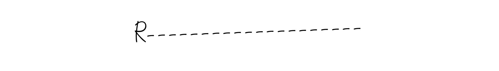You can use this online signature creator to create a handwritten signature for the name R--------------------. This is the best online autograph maker. R-------------------- signature style 5 images and pictures png